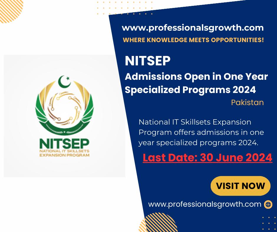 National IT Skillsets Expansion Program – NITSEP Admissions Open 2024